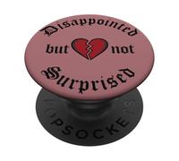 Cuore spezzato deluso ma non sorpreso PopSockets PopGrip Adesivo