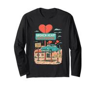 Cuore Spezzato Riparazione Automatica Romance Meccanico di Auto San Valentino Maglia a Manica