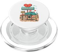 Cuore spezzato Riparazione automatica Romance Meccanico di auto San Valentino PopSockets PopGrip per MagSafe