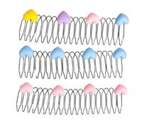 Cuore Stella Twist Pettine Dei Capelli Chignon Clip Laterale Elastico Twist Pettine Fermagli Capelli Vintage Pettini Per Capelli Accessori Femminili
