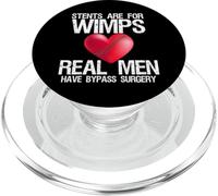 Cuore stent sono per WIMP Real Men avere un intervento chiru PopSockets PopGrip per MagSafe