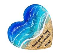 Cuore Tasca Mare | Pietre A Forma Di Cuore Levigate | Ornamento Decorativo per Donne Ricordo Meditazione Regalo Festa Collezione Compleanno San Artigianato Scuola Insegnante