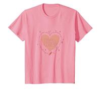 Cuore tenero: Sono Molto vulnerabile RN Emotional Art Maglietta, Bambini, Rosa, 2 Anni