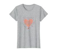Cuore tenero: Sono Molto vulnerabile RN Emotional Art Maglietta, Donna, Grigio Melange, XL