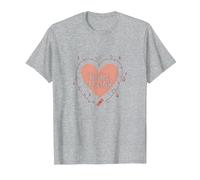 Cuore tenero: Sono Molto vulnerabile RN Emotional Art Maglietta, Uomo, Grigio Melange, L