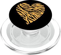 Cuore Tigre Animale Stampa San Valentino PopSockets PopGrip per MagSafe