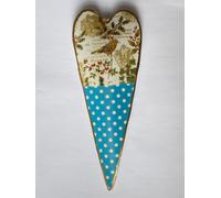 Cuore Tirolese Decorazione Natale da Appendere Metallo Botanica HOFF Interieur