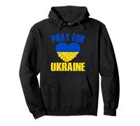 Cuore Ucraina Stand Con Ucraina Felpa con Cappuccio