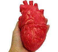 Cuore Umano Finto In Lattice, Insanguinato, Per Halloween E Casa Horror