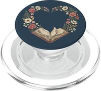 Cuore Vintage per Amanti dei Libri San Valentino PopSockets PopGrip per MagSafe