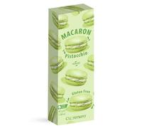 Cuorenero 3 Macaron Gusto Pistacchio | Macaron Senza Glutine in Astuccio | Pistacchio Gusto Macaron | Biscotti alla Crema di Pistacchio - 42 Gram