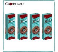 Cuorenero Ciambelle Donuts al Cacao 12 Monoporzioni Senza Glutine 4x111g