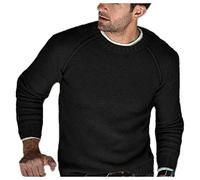 CUOREZ Maglione Uomo, Nero , M