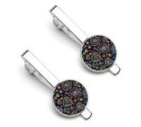 Cuori colorati Divertente Fermacravatta Clip Fermacravatta Clip Clip Cravatta Regolare Cravatta Regali Decorativi Per Gli, 5.5x2.2cm, Metallo