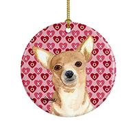Cuori E Amore Di Chihuahua Ciondoli Decorazione Albero Di Natalizia Con Cordino Ciondoli Natalizi Ceramica Addobbi Per Natale