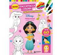 Cuori e corone. Principesse Disney. Cute stickers. Mini staccattacca e colora. Ediz. illustrata