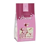 Cuori marshmallow rosa | Il mini regalo per i tuoi cari | Cuore Marshmallow | Confezione regalo con marshmallow | Cuore Marshmallow per decorare, cuocere o regalare