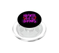 Cuori Pieni Di Ringraziamento Cena Gratitudine Citazione PopSockets PopGrip per MagSafe