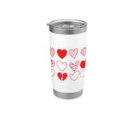 Cuori Set Dodici Variazioni Bicchiere termico in acciaio inox doppia parete