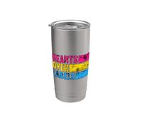 Cuori Sopra Etichette Divertente Vintage Bicchiere termico in acciaio inox doppia parete