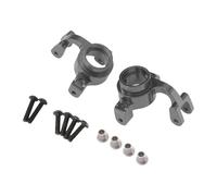 Cup Anteriore in Alluminio per Auto Rc 7303,Nero e Grigio | construzione in lega alluminio ad alta resistenza, riduce la flessione dei componenti stock PP, risposta di manovra precisa