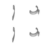 Cup Bracket and Hinge for Audio-Technica ATH-WS1100iS Headphones Repair Kit