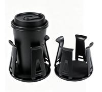 Cup Holder for Car - Automotive Interior Adhesive Drink Rack, Universal Base Adapter Extender with Heavy Duty Mounting Tape, Compact Beverage Cradle, Vehicle Storage Organizer for Truck Van SUV RV