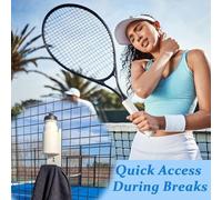 Cup Holder - Lightweight Drink Storage Bracket for Teens, Wife, Husband, and Family with 3d Printing Materials | Keeps Water Bottles Secure During Tennis, Workouts, Sports, or Outdoor Activities for M