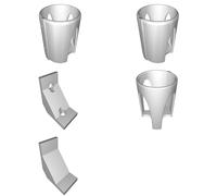Cup Holder Mount for Power Wheelchair - Universal Adjustable Drink Container