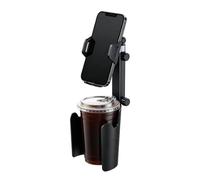 Cup Holder Phone Mount for Car - 360 Degree Adjustable Car Phone Mount