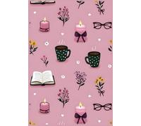 Cup of Love: Soft Aesthetic Notebook for Daily Thoughts: Cute & Cozy Journal with Coffee Cups, Floral Motifs & Heart Details | 150 Lined Pages | Kawaii Gift for Girls, Women, Writers, and Dreamers