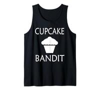 Cupcake Bandit Funny Sweet Tooth Canotta