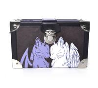 Cupcake Cult B-SCAT-B-1 Borsa A Tracolla Piccola Gothic Punk Gatto Angelo Demone