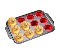 Cupcake Pans - 12 Cups Muffin Pan | Nonstick Easy Release Mold | Nonstick Easy Release Tray Mold | 15.75x10.75 Inches Dishwasher Safe Baking Pan For Kitchen, Cooking, Oven, Freezer, Food, Snack
