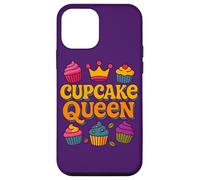 Cupcake Queen Cool Bakers Art Bakery, design a forma di cupcake Custodia per iPhone 12 mini