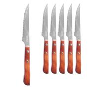 CUPERINOX Coltelli da carne | Coltelli da tavola | Coltelli da posate | Coltello seghettato | 100 mCUPERINOX Coltelli da carne | Coltelli da tavola (Legno)