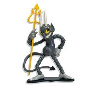 Cuphead Create-A-Figure - Mini statuetta da 10,2 cm | Il diavolo
