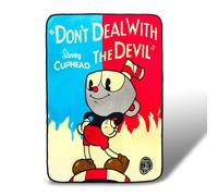 Cuphead Non Affare Con Il Diavolo Leggero Pile Blanket 114x152cm