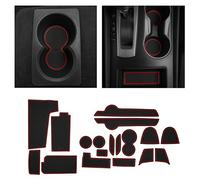 CupHolderHero Set da 18 pezzi per Nissan Altima Accessories 2013-2018 Premium Custom Interior antiscivolo anti polvere portabicchieri, tappetini per console centrale, fodere per tasca porta set da 18