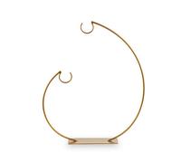 Cupido&Co. Display Metallo 2 Ganci H 400 Mm L 320 Mm Oro