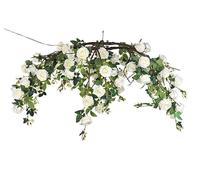 Cupido&Co. Lampadario Rose Bianche 144 LED D 1500 Mm Decorativo a Sospensione Elegante