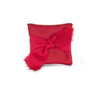 Cupido&Co. Portaconfetti Raso con Nastro 90 x 90 Rosso 12 Pz