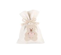 Cupido&Co. Sacchetto Orsetto Cuore Rosa 100 x 140 Mm Beige 12 Pz