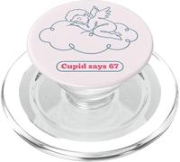 Cupido dice 67 San Valentino e 67 Meme PopSockets PopGrip per MagSafe