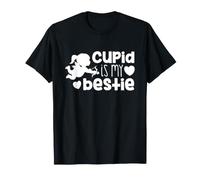 Cupido è Il Mio Bestie San Valentino Amore Cuore Freccia Maglietta