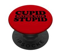 Cupido fa rima con Stupido PopSockets PopGrip Adesivo
