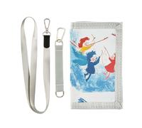 Cupido Shooting Arrows Love portafoglio per carte di credito minimalista casual clip di denaro portafoglio con cordino billetera minimalista para hombre, Cupido tiro frecce amore, 1 size