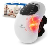 CuPiLo Massaggiatore per ginocchia con calore, riscaldamento e vibrazione, per alleviare il dolore, per artrite, regalo di Natale per uomini, donne, familiari, amici