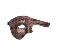 Cupimatch Maschera da ballo mascherata, maschera da uomo veneziano, maschera per adulti, maschera per carnevale venezia per Halloween