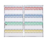 CUPKEE Cassetta Porta Chiavi Da Muro, Scatola Portachiavi A Parete Con Serratura Di Sicurezza E Tag Chiave Per La Palestra Dell'ufficio Di Classe,96